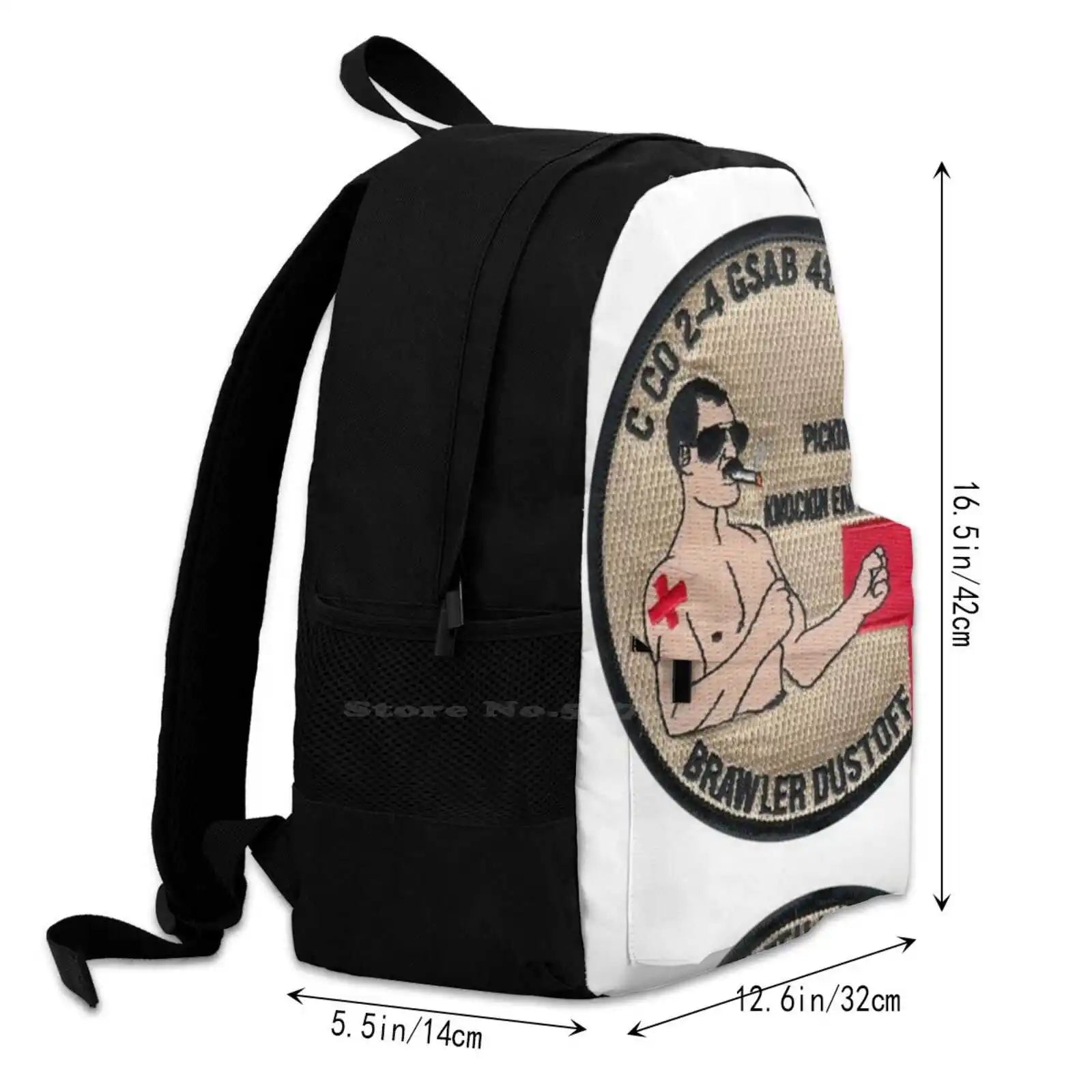 US Army C Co 2-4 Gsab Dustoff Arrivals Satchel Schoolbag Backpack