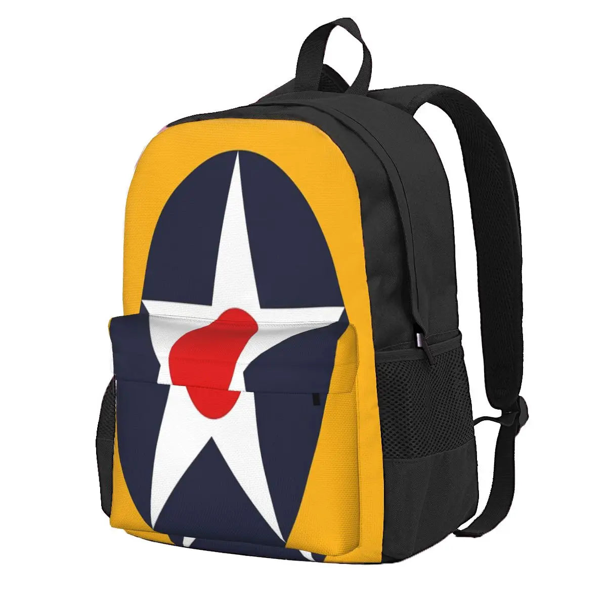 Usaac Historical Roundel 1919-1941 Backpacks Men's & Women's Kpop Bag