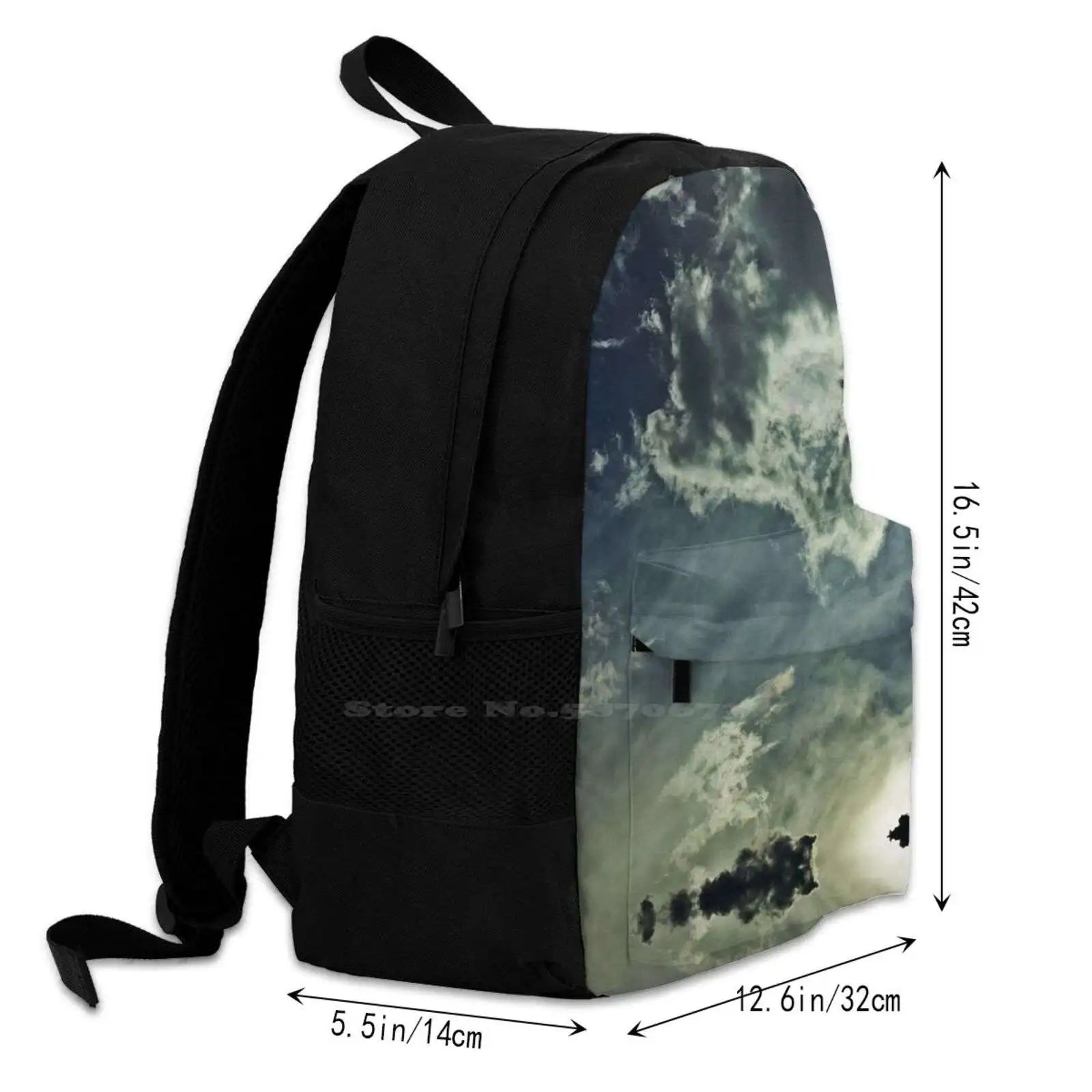 Weather Nature Sun Light Travel Laptop School Backpack Bag