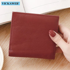 Small Leather Wallet Ladies Purse Female Hasp Womens Wallets And Purses