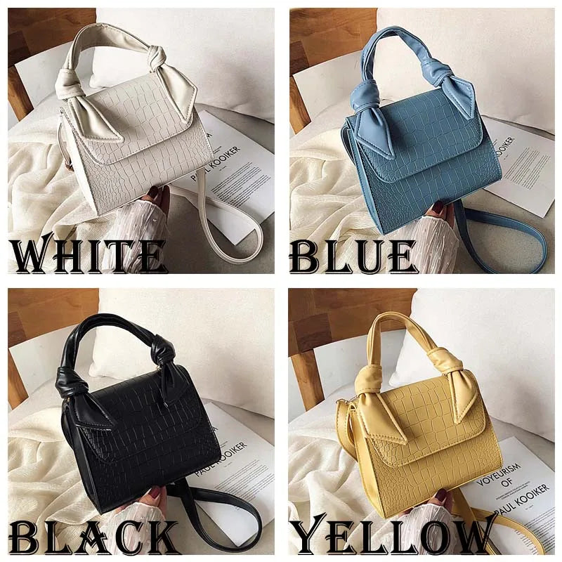 Stone Grain Casual Vintage Women Shoulder Bag Korea Style Texture