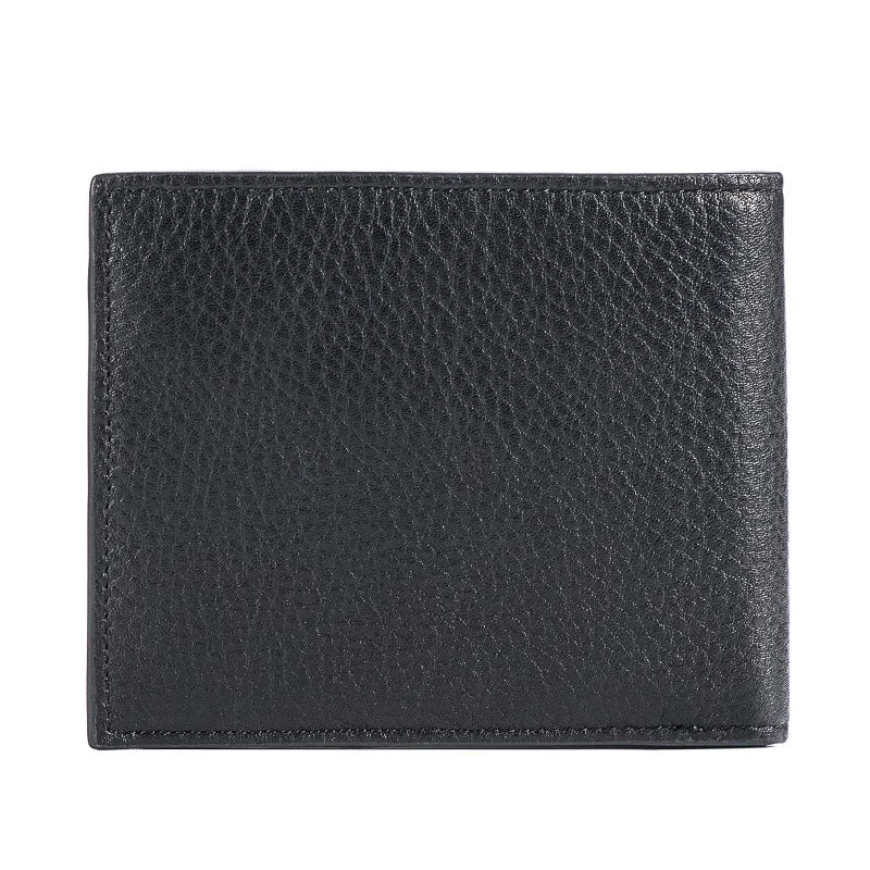 VM KISS Leather Short Wallet Men Small Cartera Hombre Wallet Money Bag
