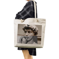 Van Gogh Oil Painting Tote Bag High Capacity Women Shopping Bag