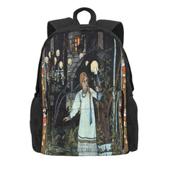 Vasilisa Men's Backpack with Zip Pockets