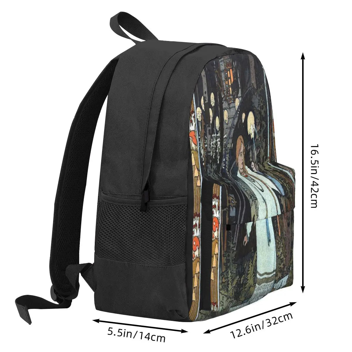 Vasilisa Men's Backpack with Zip Pockets