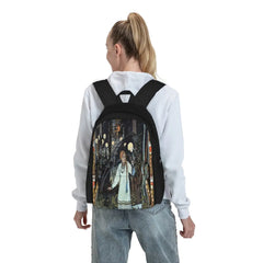 Vasilisa Men's Backpack with Zip Pockets
