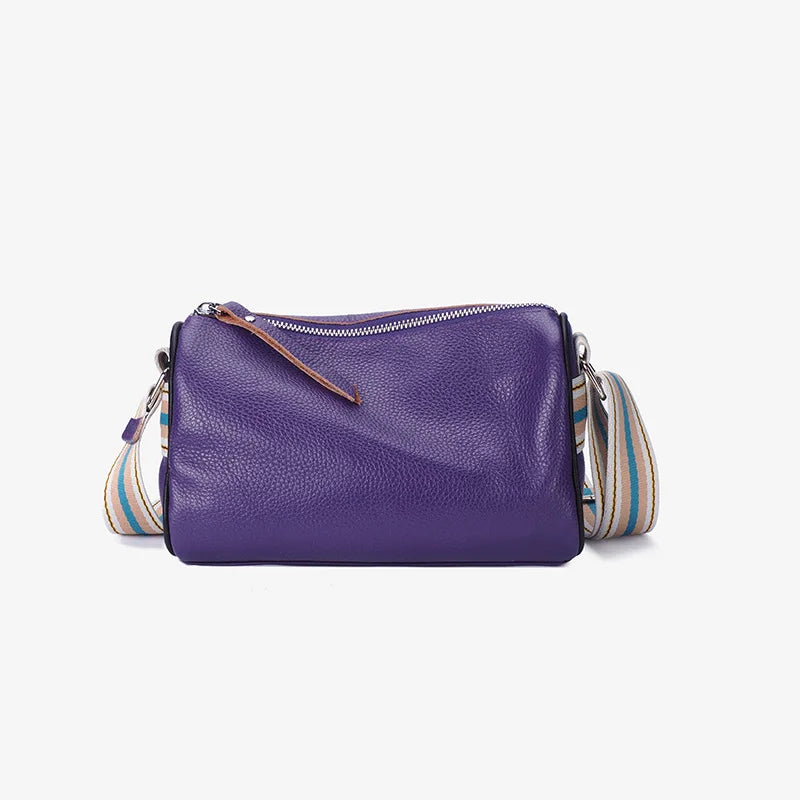 Vegan Leather Crossbody Pillow Bag Women Shoulder Handbag