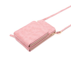 Vegan Leather Crossbody Sling Bag Women Vintage Shoulder Handbag
