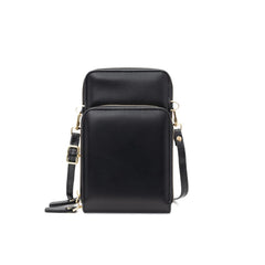 Vegan Leather Crossbody Sling Bag Women Vintage Shoulder Handbag
