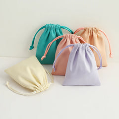 Velvet Jewelry Mini Gift Bags For Rings Necklace Pendant Flannel Drawstring