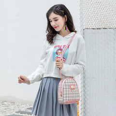 Mini Backpack Crossbody Bag For Teenage Girls