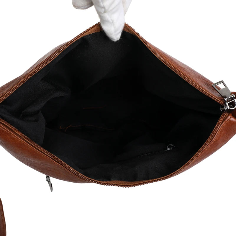 Soft Square Crossbody Women Shoulder Bag Vintage Purse & Handbag