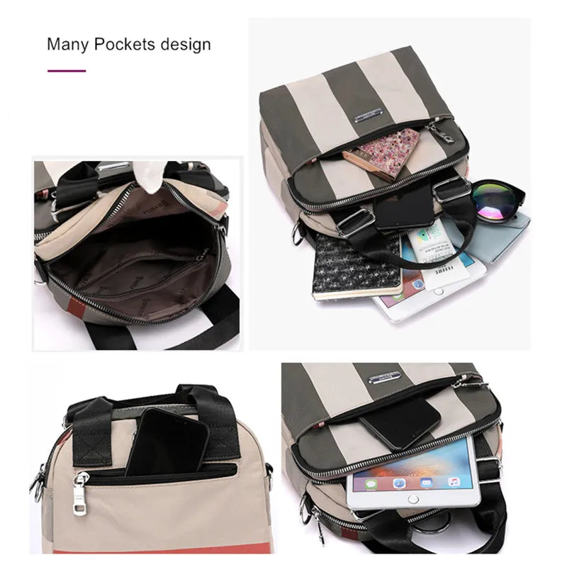 Small Multifunctional Waterproof Women Backpack