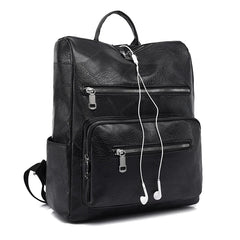 Vintage Women's Backpack Large Capacity Shoulder Bag for Travel