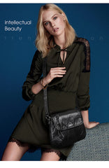 Soft Leather Crossbody Small Bag Shoulder Daypack for Women