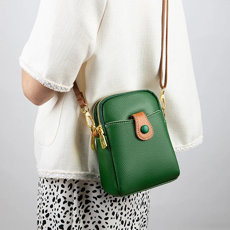 Fashionable Large Capacity Diagonal Bag High PU Leather Shoulder Bags