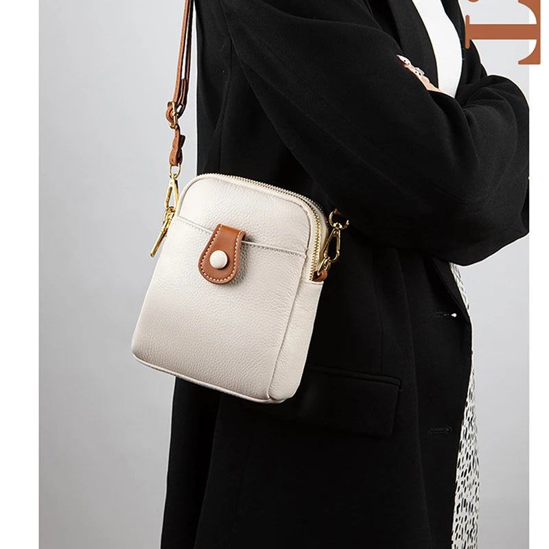 Fashionable Large Capacity Diagonal Bag High PU Leather Shoulder Bags