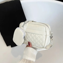 Versatile Women Shoulder Bag PU Leather Inclined Handbags