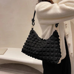 Versatile Small Bag Women's Wrinkled Armpit Single Shoulder Bag
