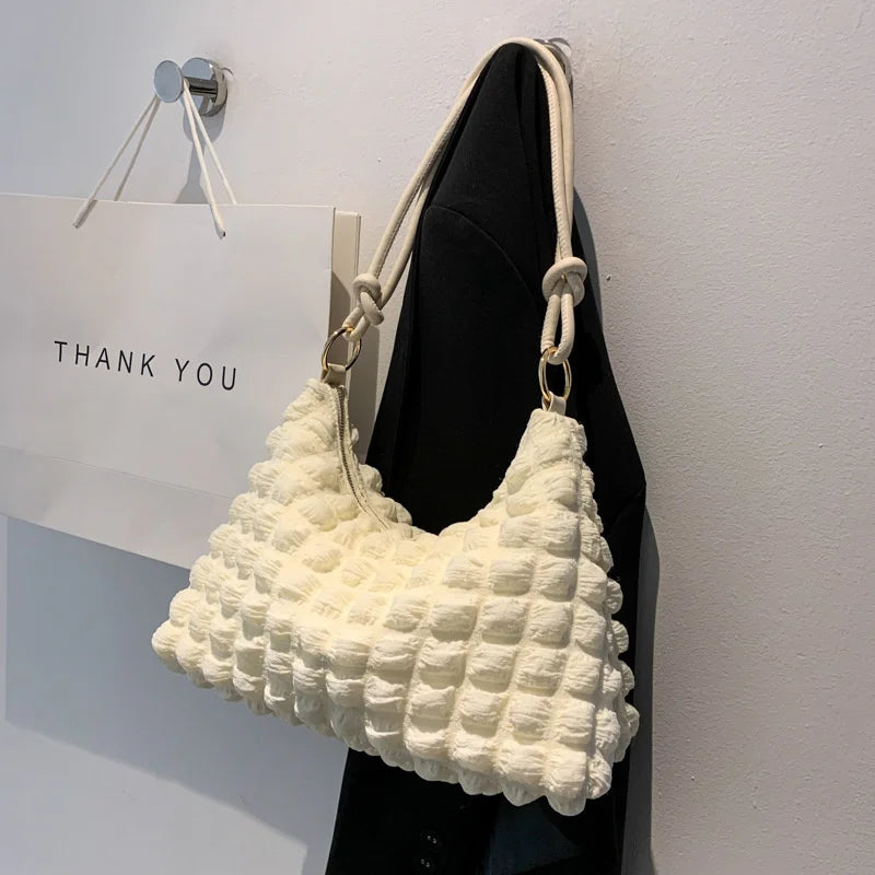 Versatile Small Bag Women's Wrinkled Armpit Single Shoulder Bag
