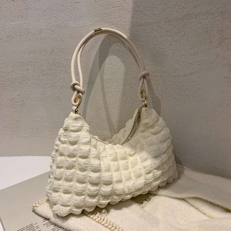 Versatile Small Bag Women's Wrinkled Armpit Single Shoulder Bag