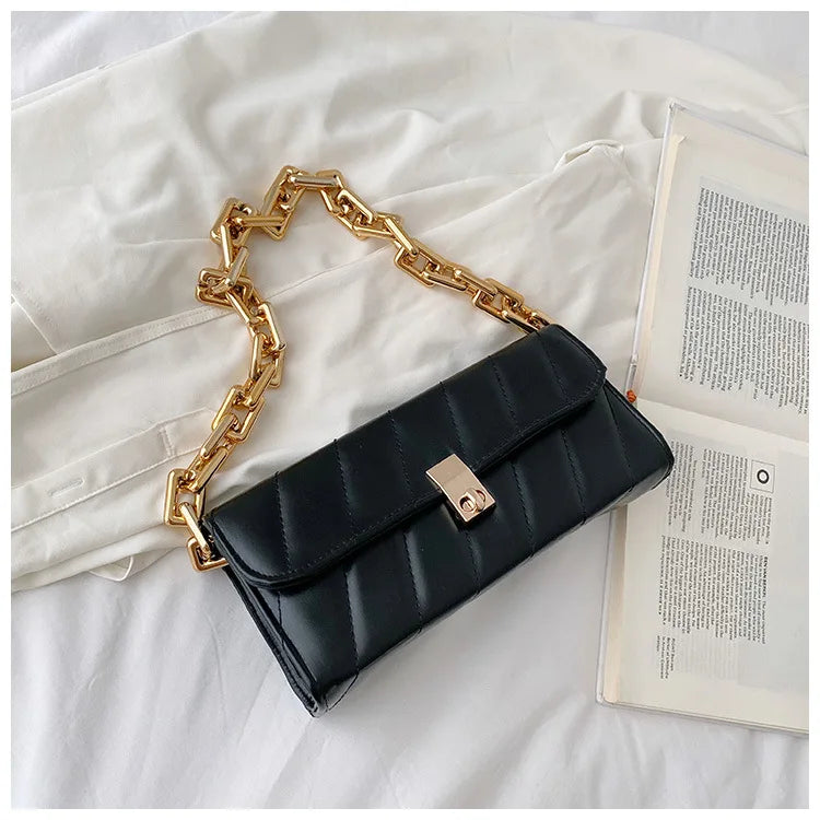 Women's Shoulder Bag Chain French Satchel
