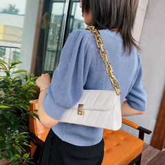 Women's Shoulder Bag Chain French Satchel