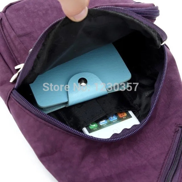 Ultra-Light Nylon Chest Bag 20x18CM for Men and Women