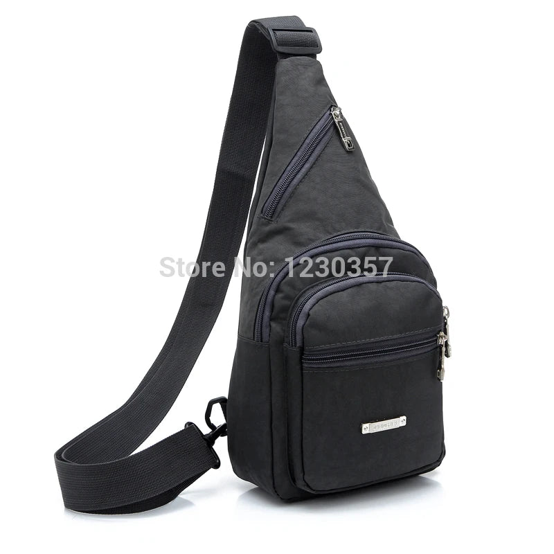 Ultra-Light Nylon Chest Bag 20x18CM for Men and Women