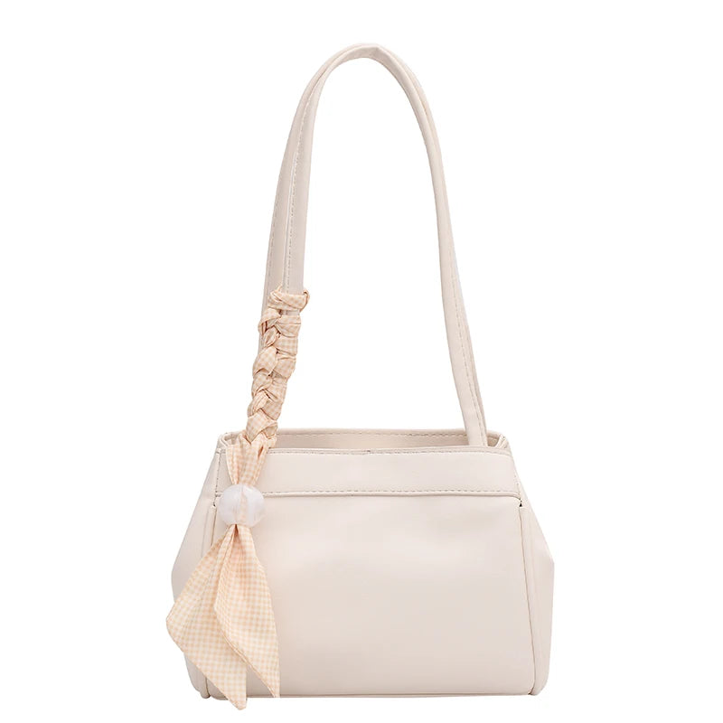 Women's Shoulder Messenger Bag Solid Summer Handbag and Purses