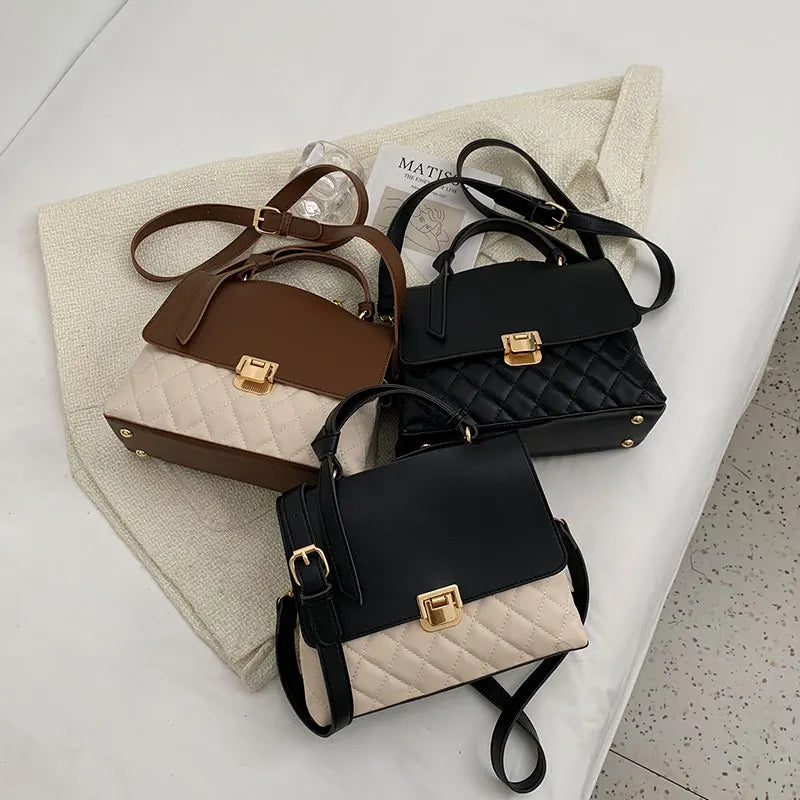 Winter Style Shoulder Bag Women's Fashion Handbag Large Capacity Messenger Bag
