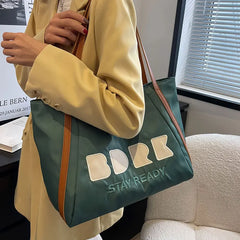 PU Soft Leather Women Bag Tote Bag Large Capacity Handbag Ladies Shoulder Bag