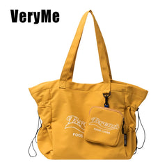 Pu Ladies Large Capacity Bucket Bag Female Handbags Women's Shoulder Pack