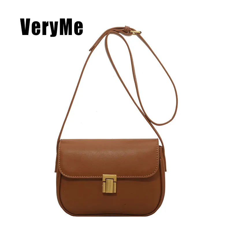 Women's Tofu Bag Soft Leather Shoulder Bag