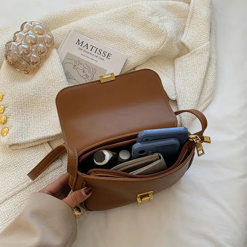 Women's Tofu Bag Soft Leather Shoulder Bag