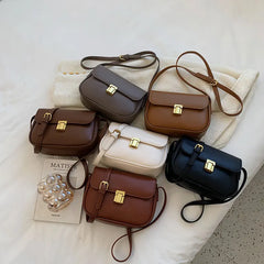 Women's Tofu Bag Soft Leather Shoulder Bag