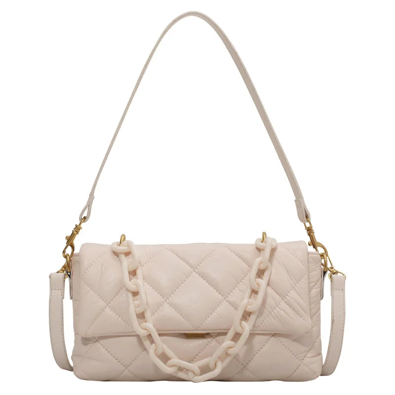 Women's Chain Messenger Bag Small Shoulder Mini Wallet