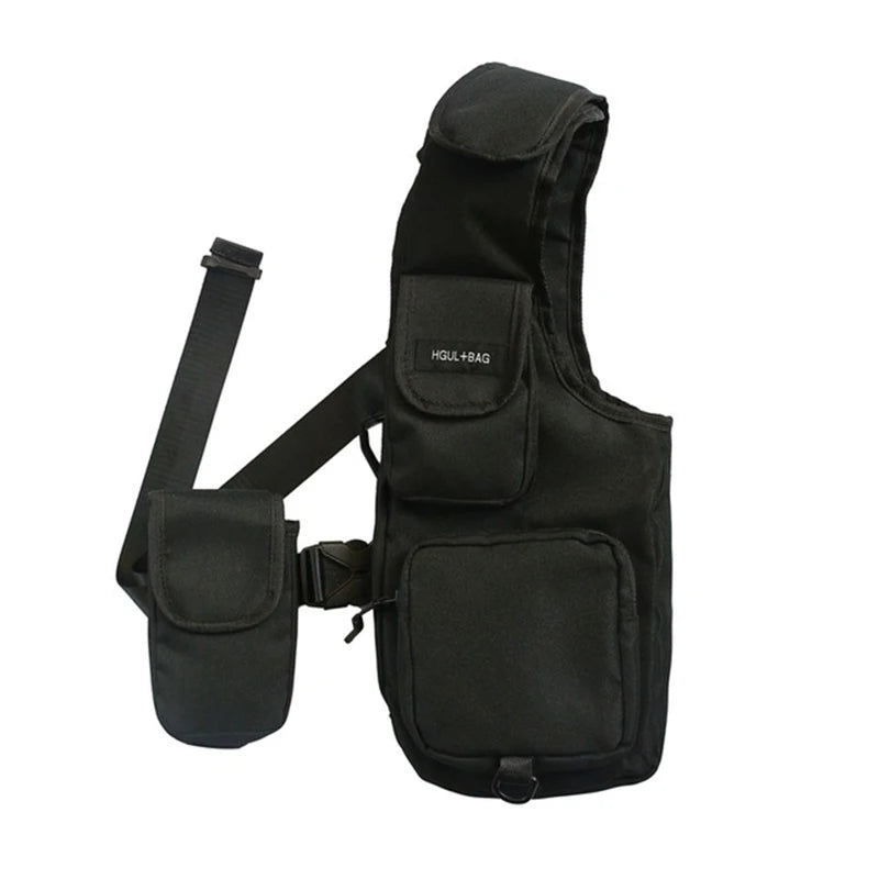 Hip Hop Chest Rig Streetwear Tactical Harness Waist Pack