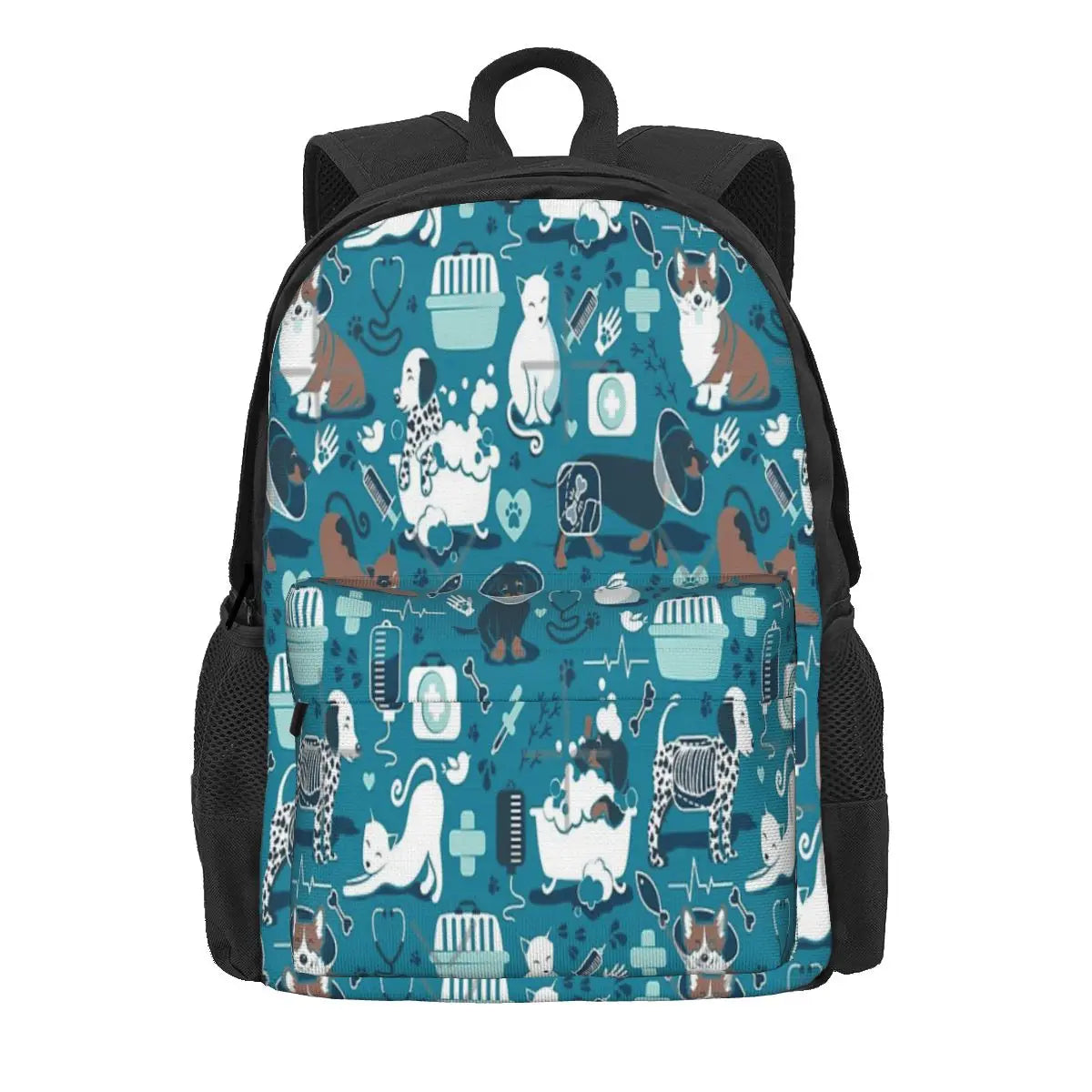 Vet Med Happy & Healthy Backpacks Men's Backpacks Bags For Women Backpack