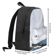Vik Reynisfjara Sand Beach Backpacks Men Women Rucksack With Zipper