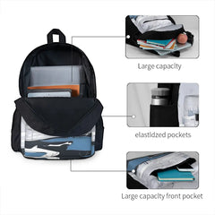 Vik Reynisfjara Sand Beach Backpacks Men Women Rucksack With Zipper