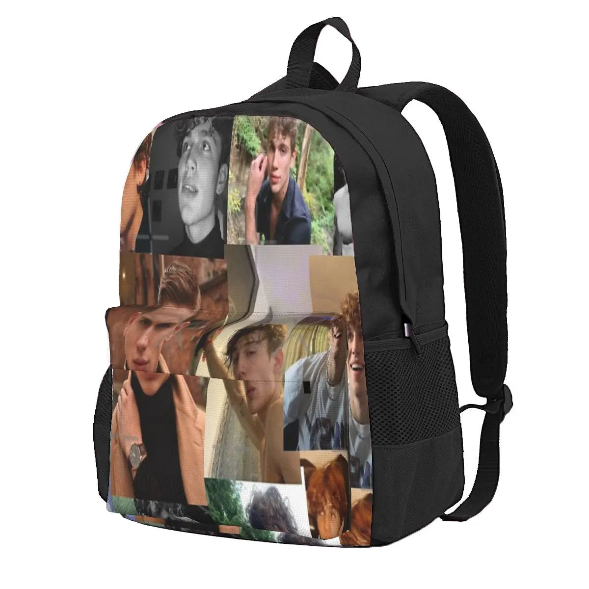 Vinnie Hacker Collage 1 Backpacks Men's Backpacks Bags For Women Anime
