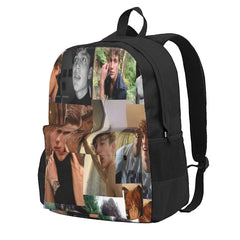 Vinnie Hacker Collage 1 Backpacks Men's Backpacks Bags For Women Anime