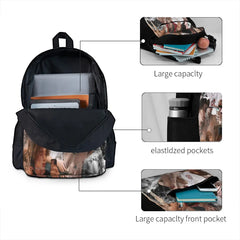 Vinnie Hacker Photo Collage Backpacks Men's Backpacks Bags For Women Manga Bags