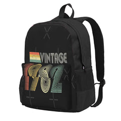 Vintage 1982 40Th Birthday Gift Backpacks Men's Backpacks Bags For Women Kids