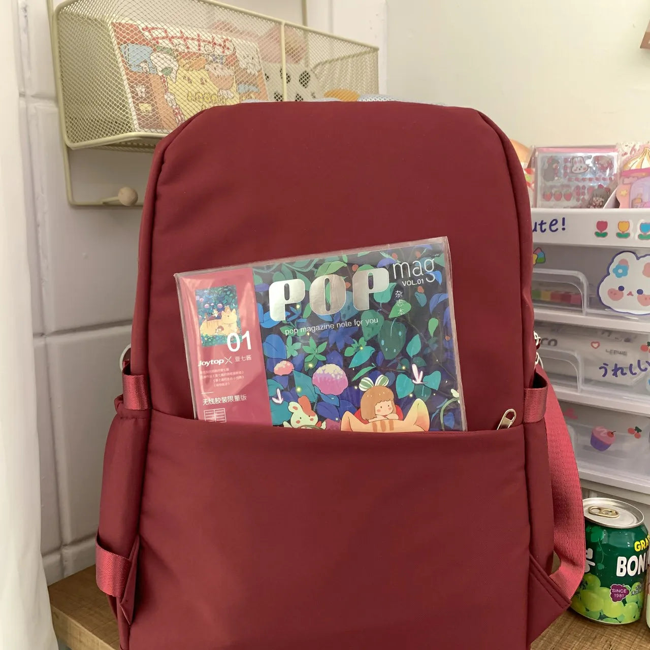 Vintage Anti-Theft Backpack Women Backpack School Bag for Teenage Girls