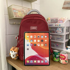 Vintage Anti-Theft Backpack Women Backpack School Bag for Teenage Girls