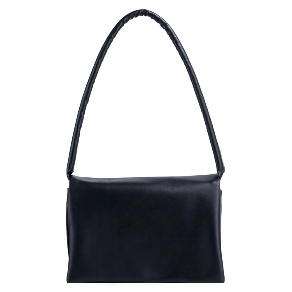 Vintage Soft Leather Armpit Shoulder Bag Women Handbag Clutches Lady Totes