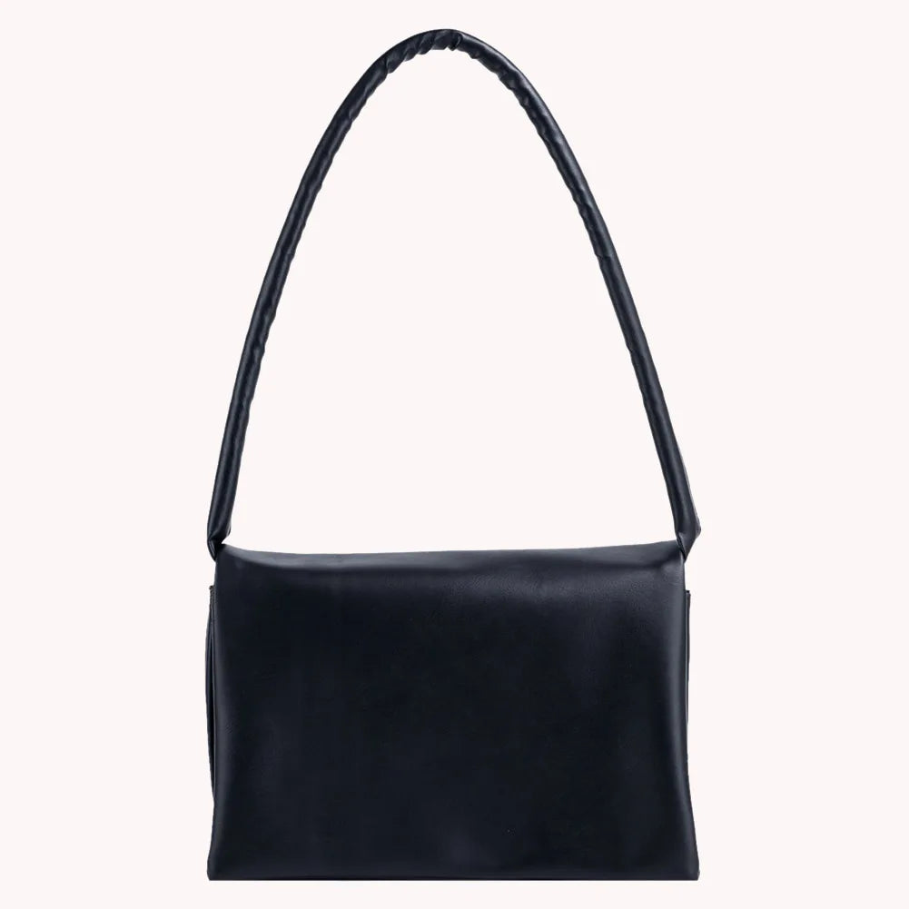 Vintage Soft Leather Armpit Shoulder Bag Women Handbag Clutches Lady Totes