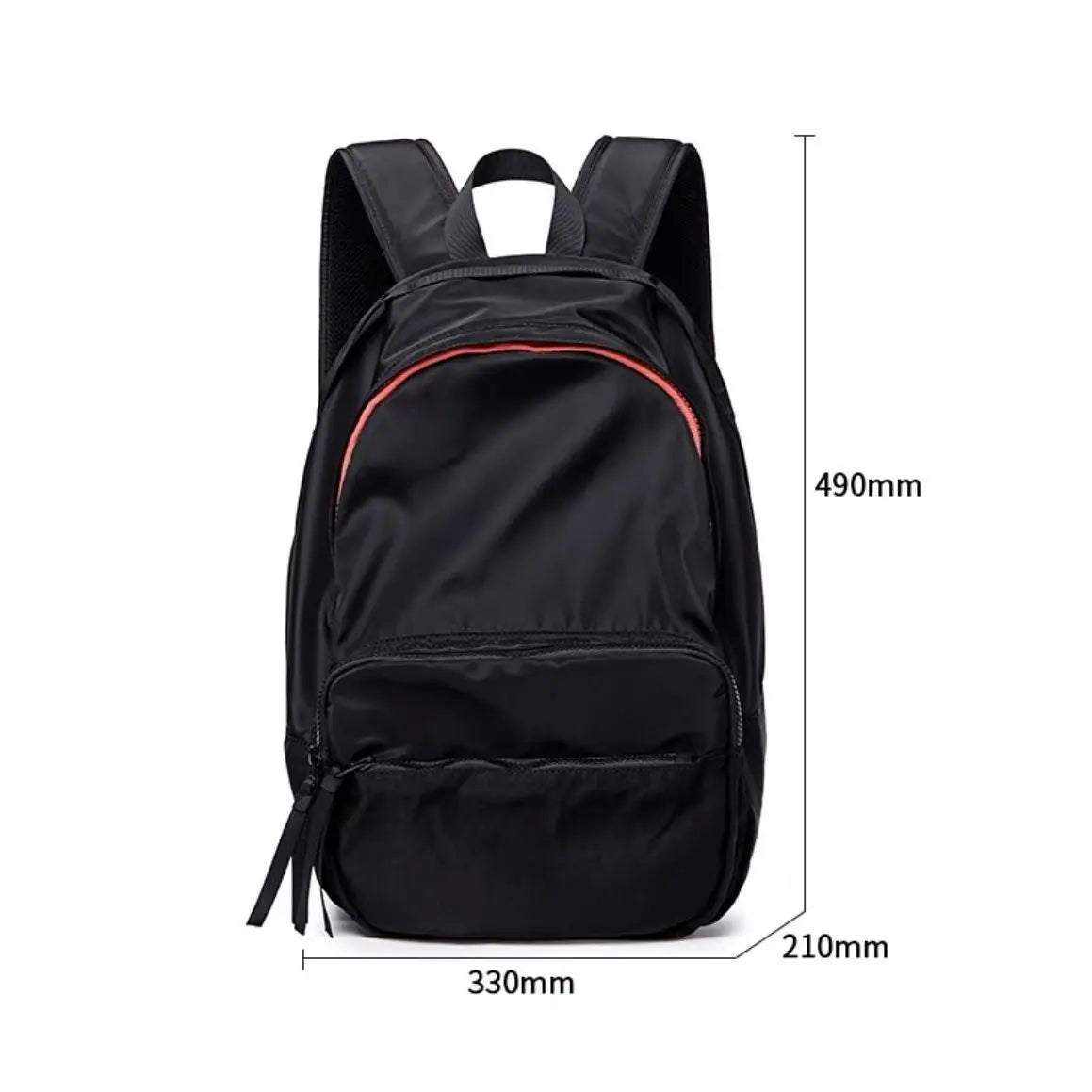 Vintage Nylon High Unisex Softback Casual Travel Backpack